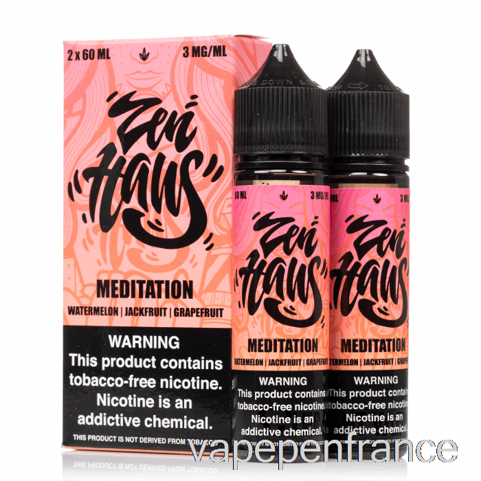 Méditation - Zen Haus - Stylo Vape 120ml 3mg
